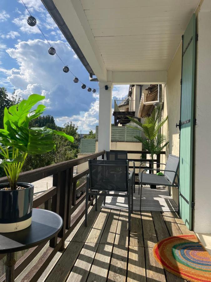 T3-Balcon Plein Sud-Acces Direct Au Bord Du Loing Apartment โมเรต์-ซูร์-ลวง ภายนอก รูปภาพ